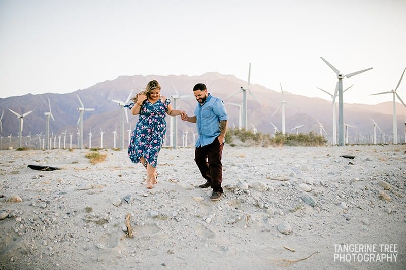 Windmills_Palm_Springs_Engagement_Session